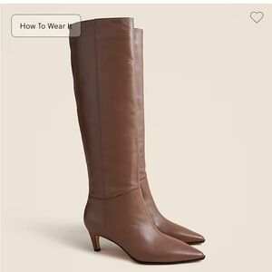 Stevie Knee High Leather boots